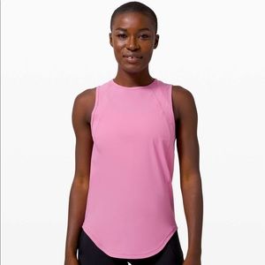 Lululemon Sculpt Tank Top Sz 10 Magenta Glow